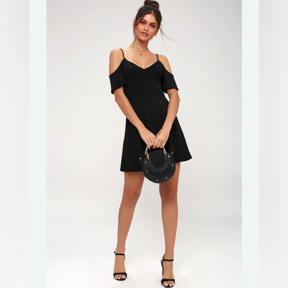 Lulu's Off The Shoulder Mini Dress - Picture 1 of 4